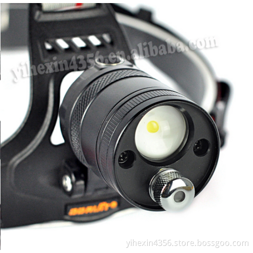 Hot Sale Boruit EHL2151 Rechargeable Aluminum Alloy led Laser Headlamp